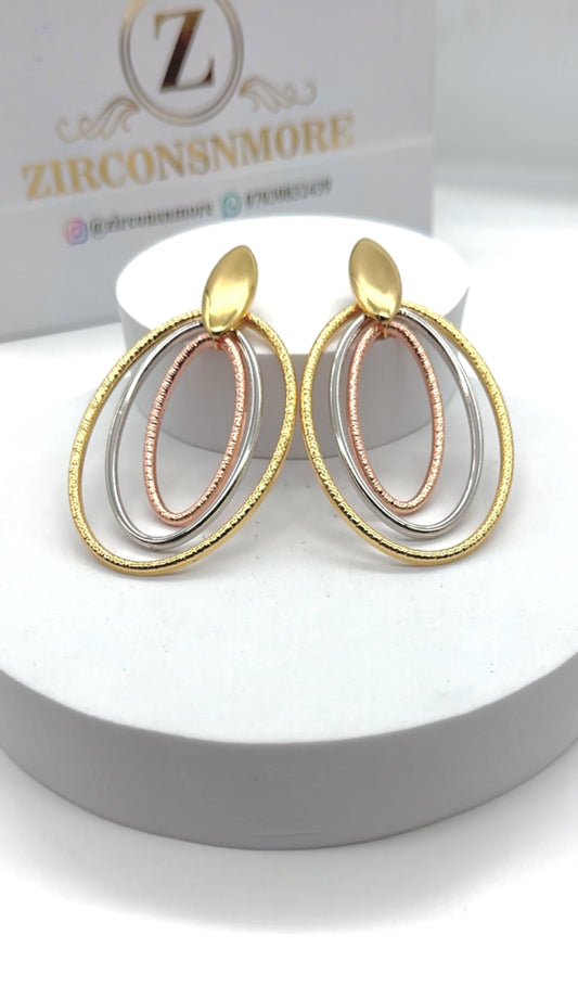 3TONE EARRINGS 2020