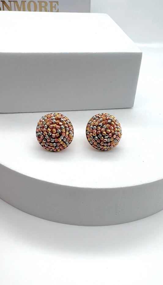 EARRINGS 8048 Diamond cut